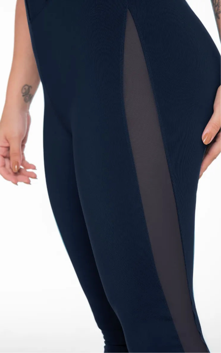Mesh Jumpsuit