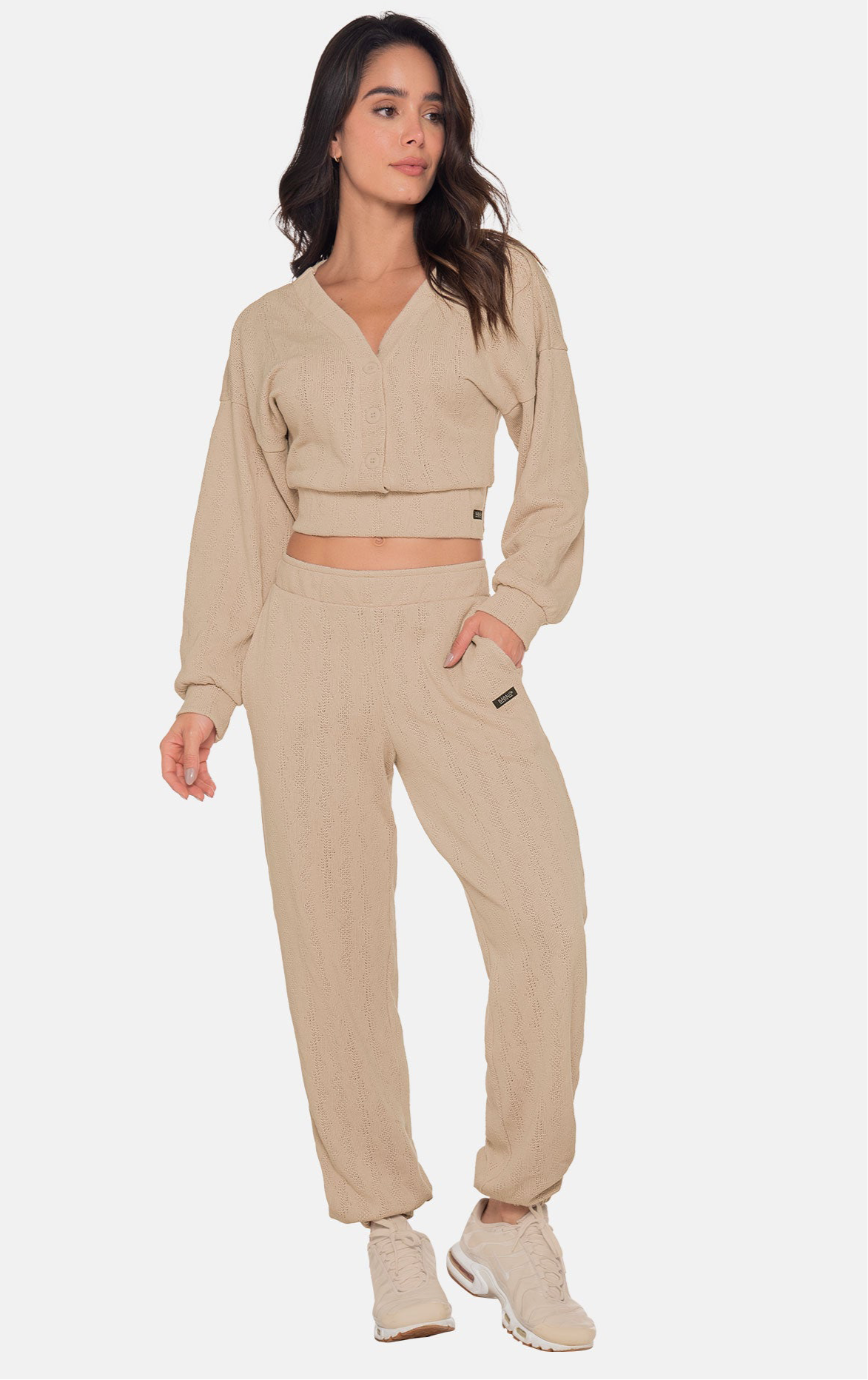 Casual Set Knitted in Thread