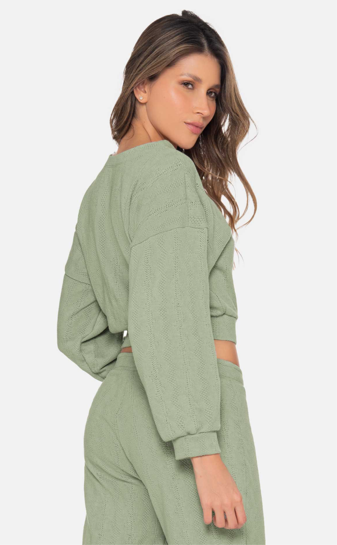 Casual Set Knitted in Thread