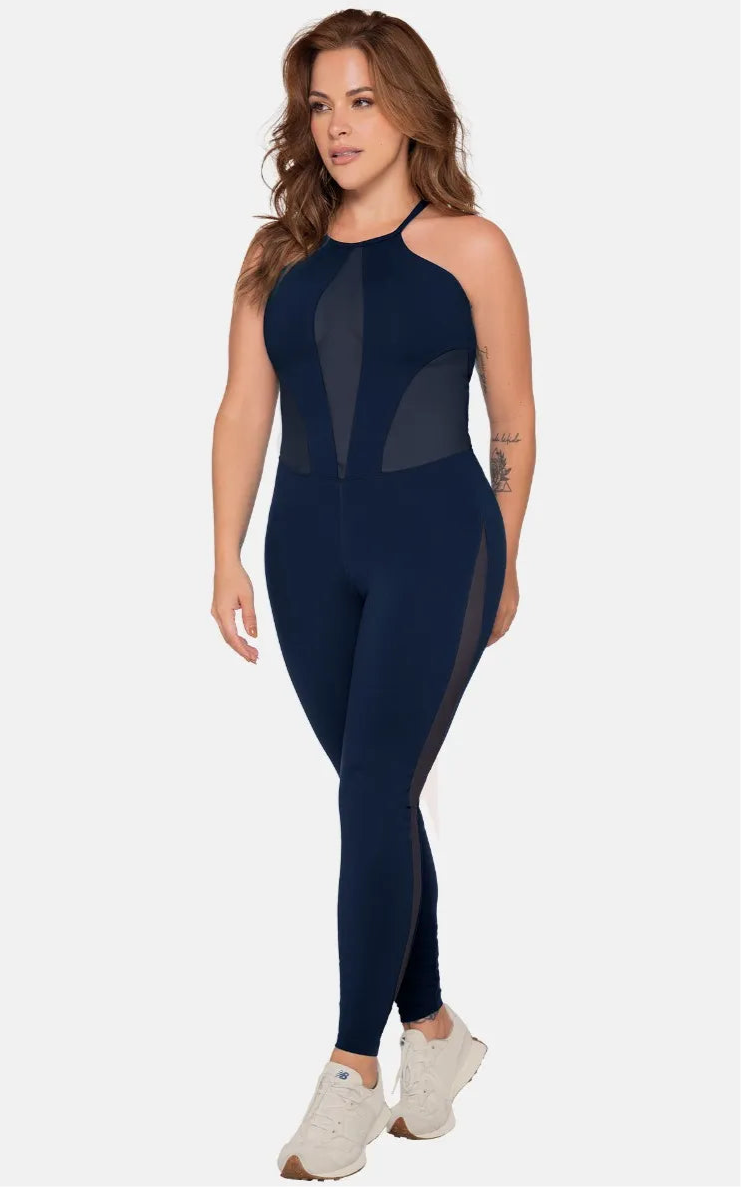 Mesh Jumpsuit