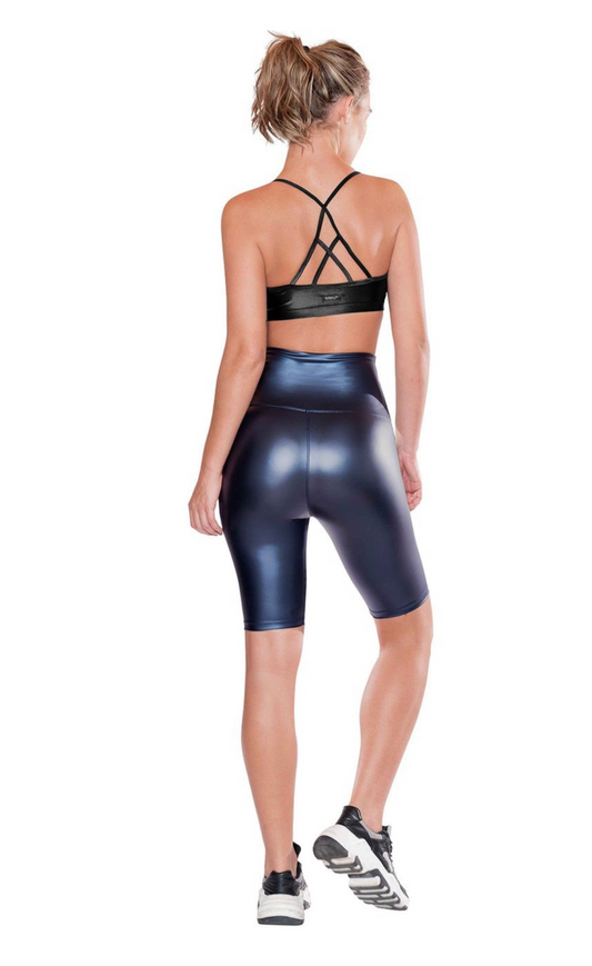 Leather-Effect Biker