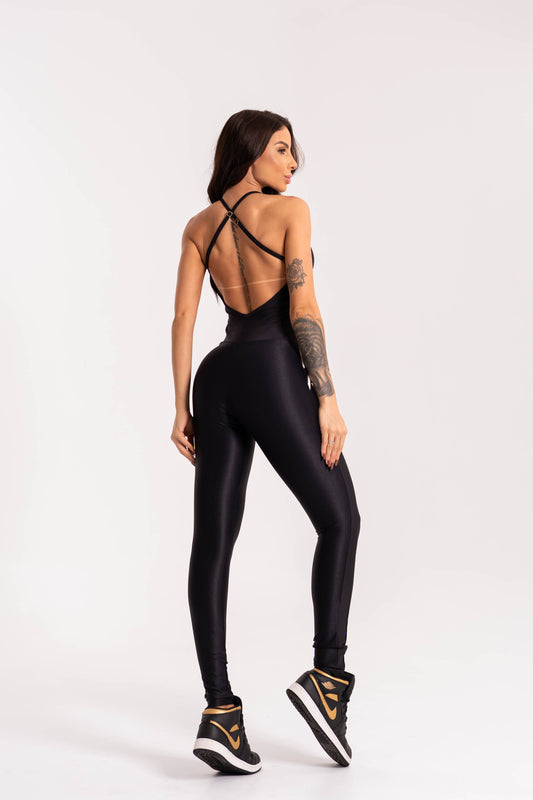 Valentine Black Jumpsuit