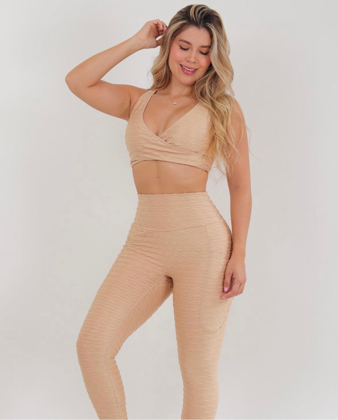 Textured Push-Up Fabric Set