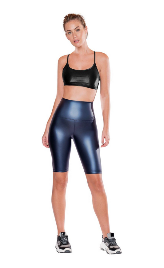 Leather-Effect Biker