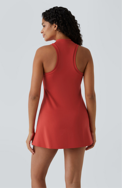 Power Red Active Dress