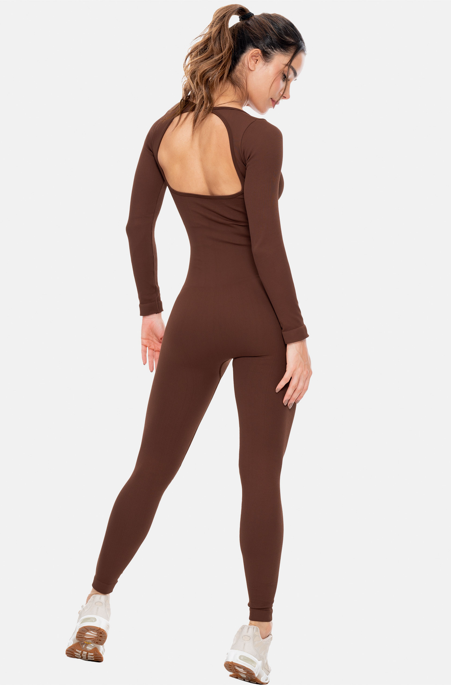 Seamless Long Sleeve Jumpsuit