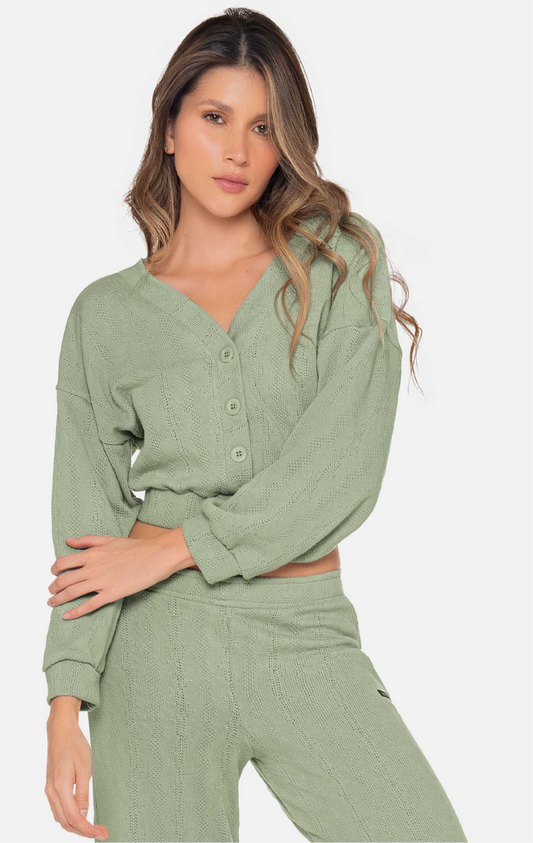 Casual Set Knitted in Thread