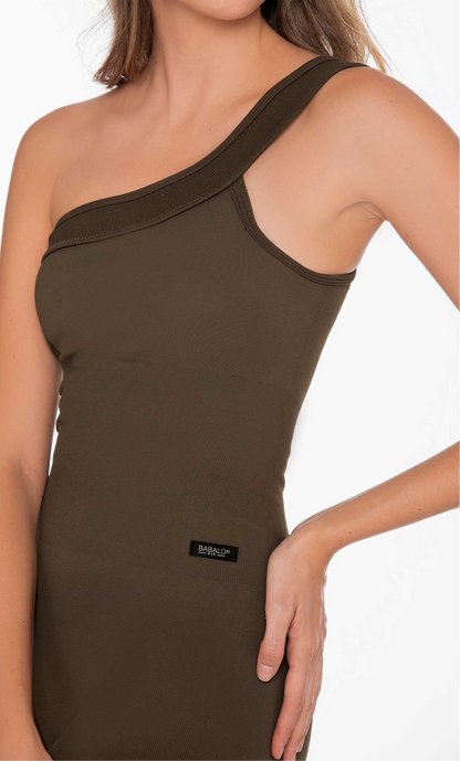 Power Chocolate Seamless Jumpsuit