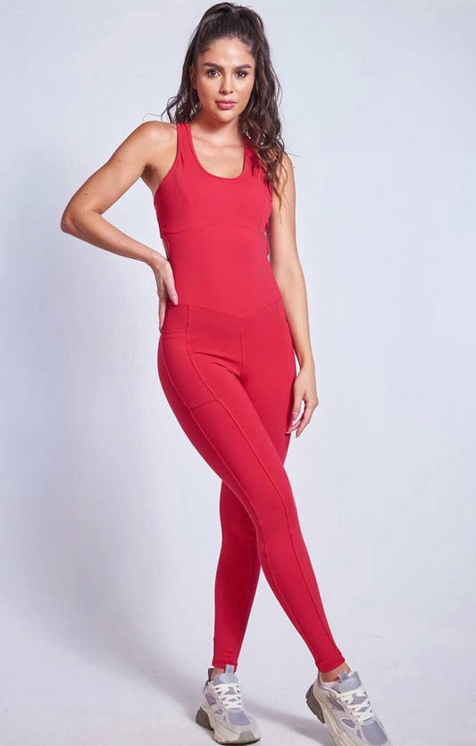 Red Lover Jumpsuit