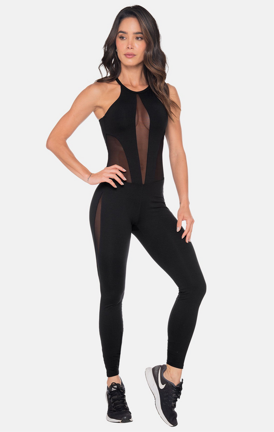 Mesh Jumpsuit