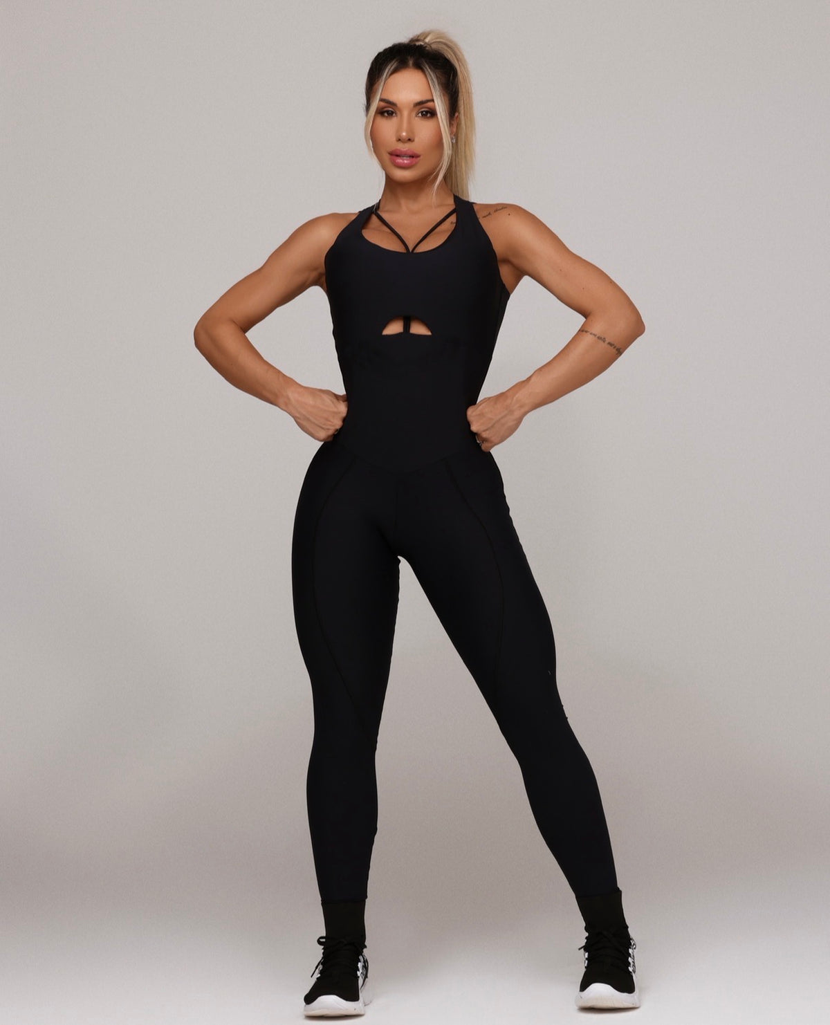 Arctic Black Jumpsuit