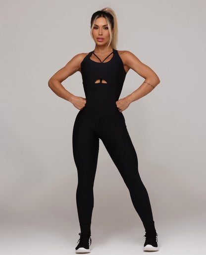 Arctic Black Jumpsuit