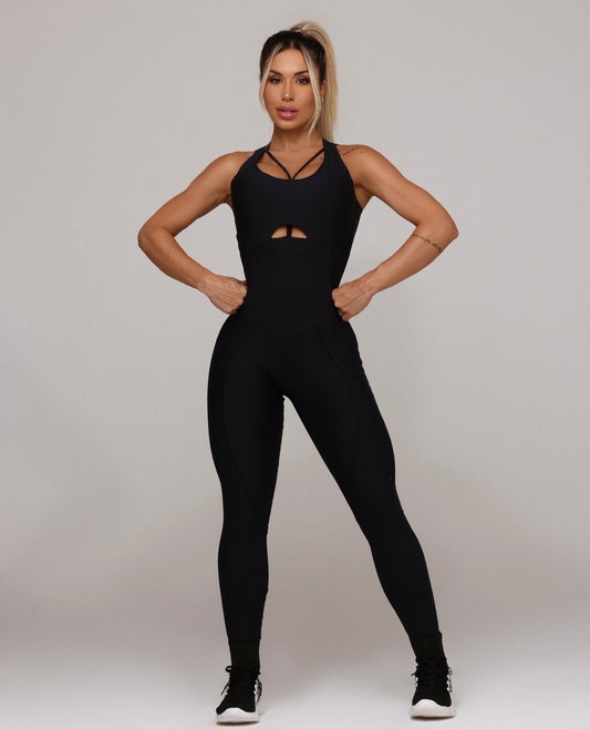 Arctic Black Jumpsuit