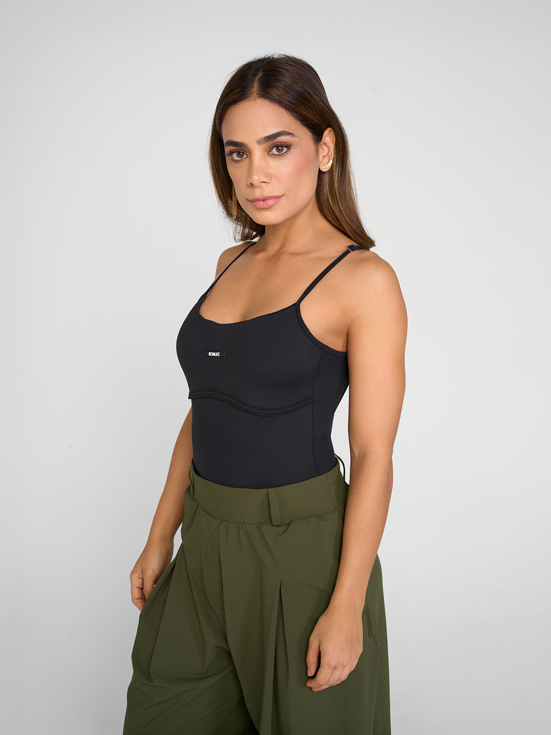 Olive Wide Leg Pants