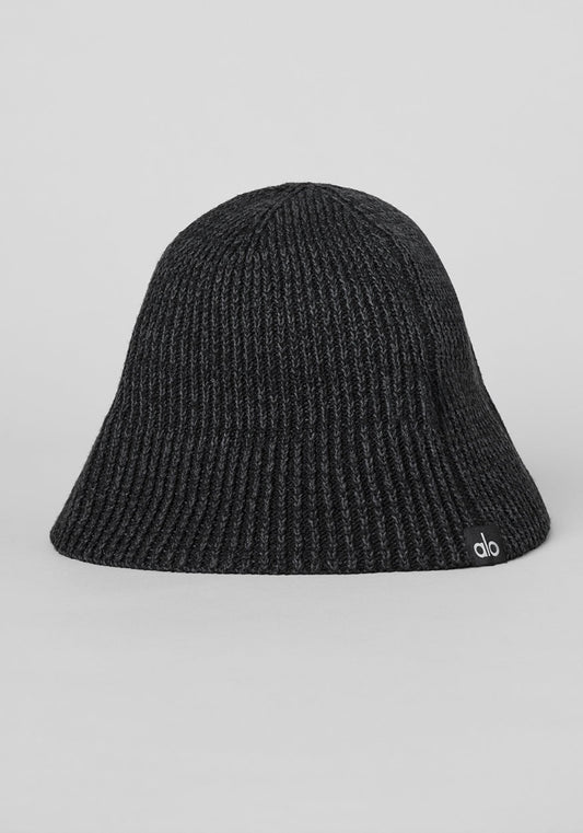 Denim Knit Cloche